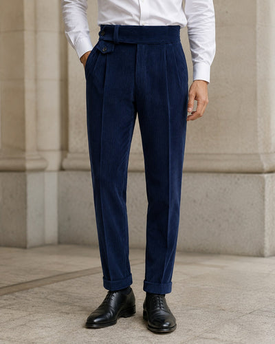 Luppo Trousers - Blue