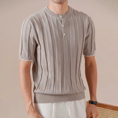 Velletri Cotton-Linen Polo