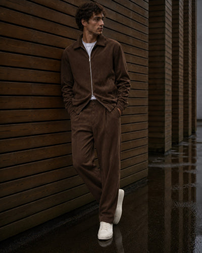Bolzano Double-Zip Tracksuit - Chocolate