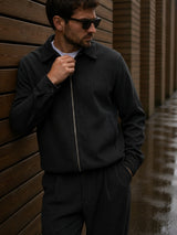 Bolzano Double-Zip Tracksuit - Black