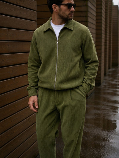 Bolzano Double-Zip Tracksuit - Khaki