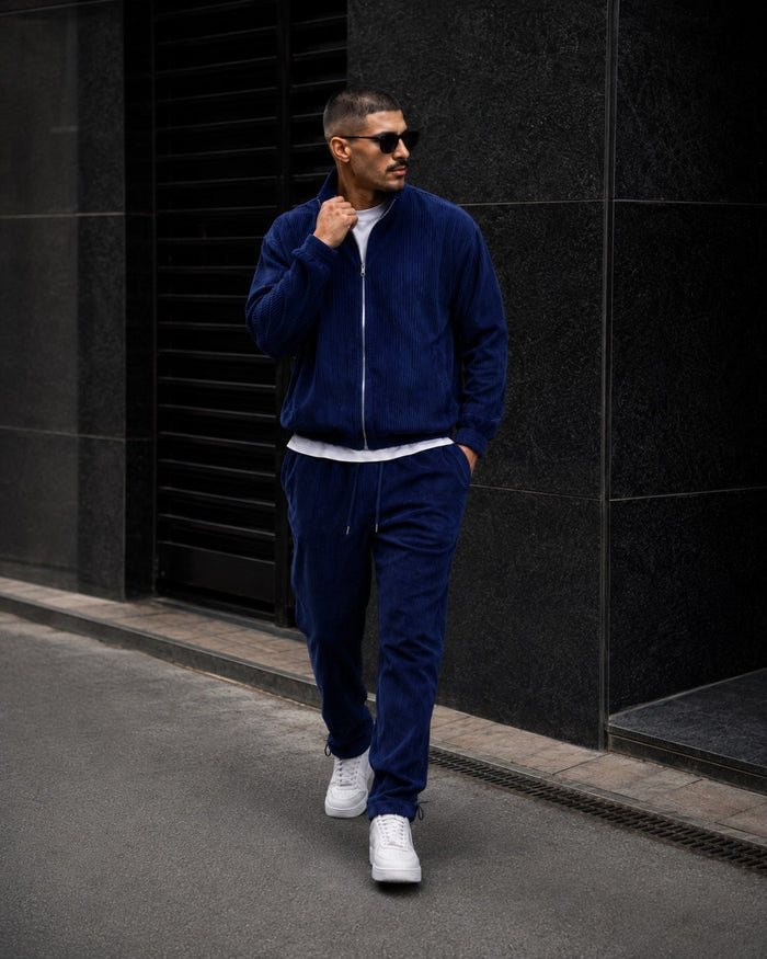 Como Full-Zip Tracksuit - Navy fit