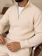 Ravenna Knit Polo Set - Ivory