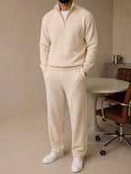 Ravenna Knit Polo Set - Ivory