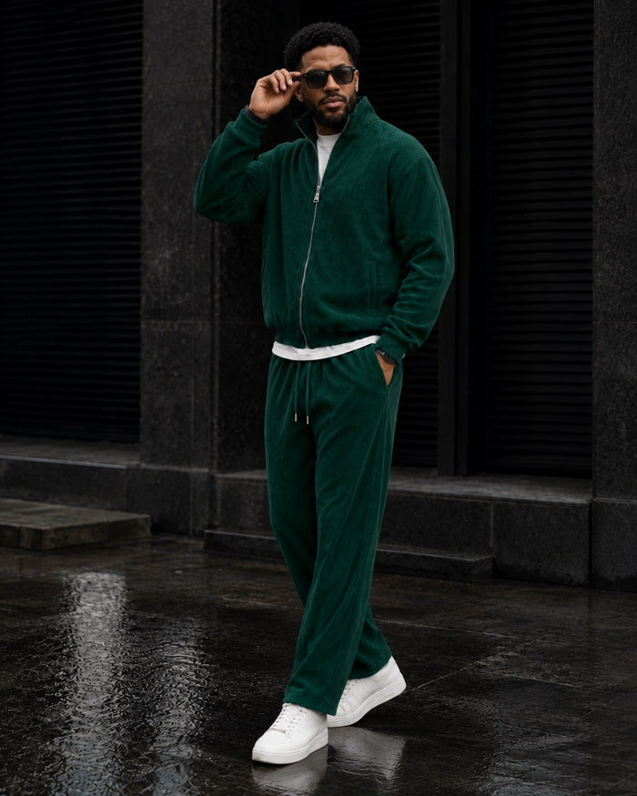 Como Full-Zip Tracksuit - Emerald