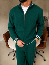 Lucca Knit Tracksuit - Emerald