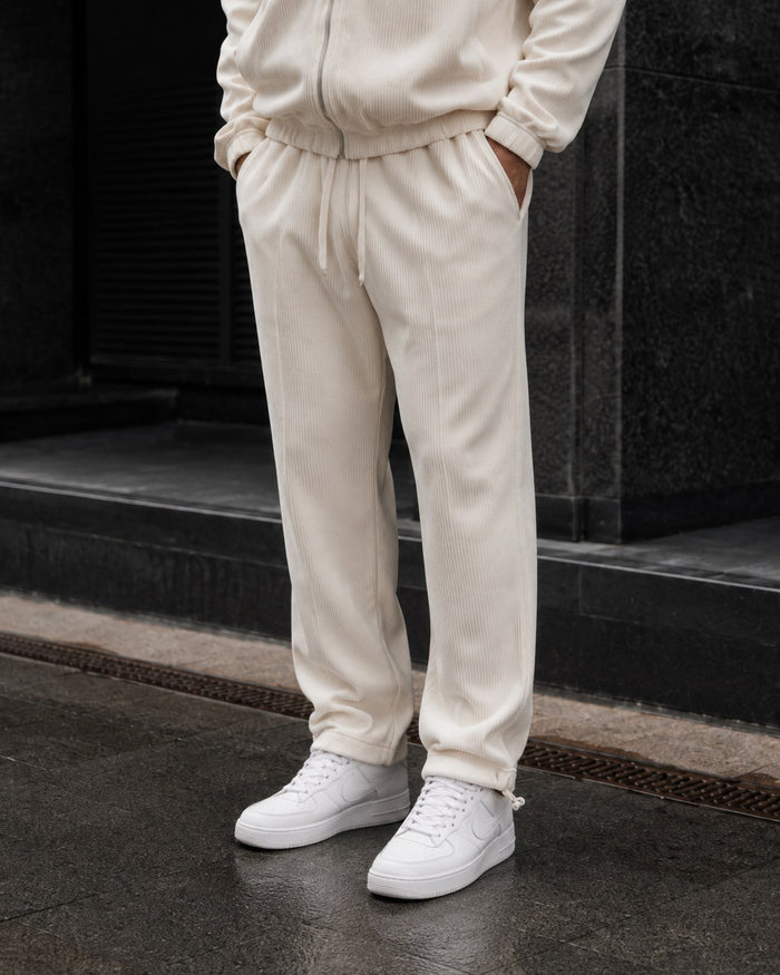 Como Full-Zip Tracksuit - Cream fit