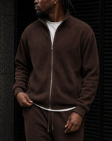 Como Full-Zip Tracksuit - Chocolate