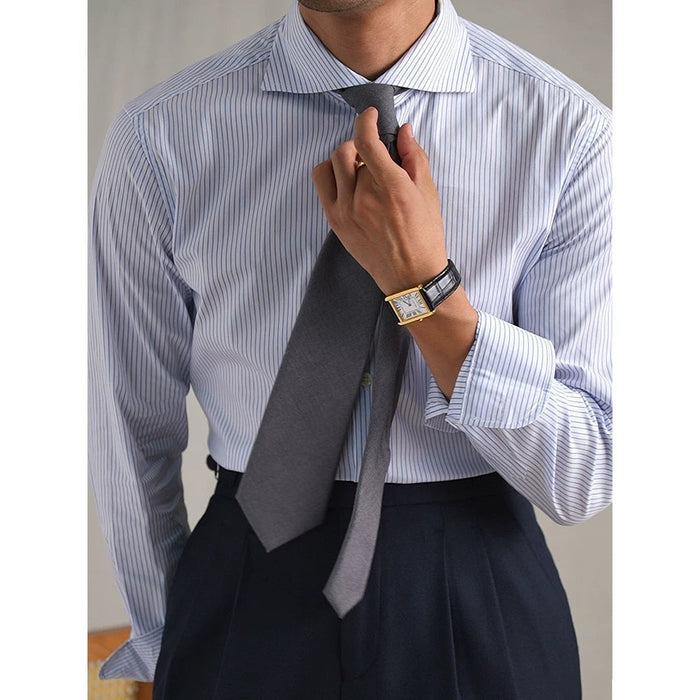 Stresa Cotton Dress Shirt detail