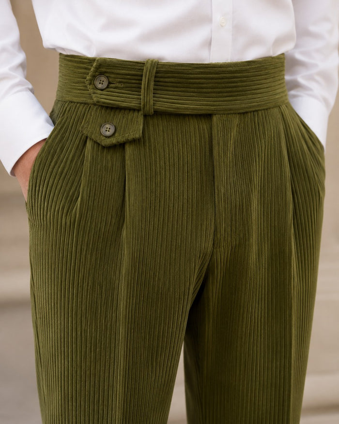 Luppo Trousers - Khaki
