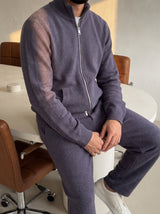 Bergamo Knit Tracksuit - Graphite
