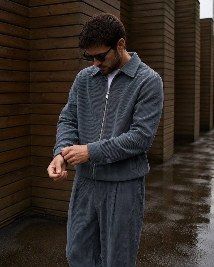 Bolzano Double-Zip Tracksuit - Graphite