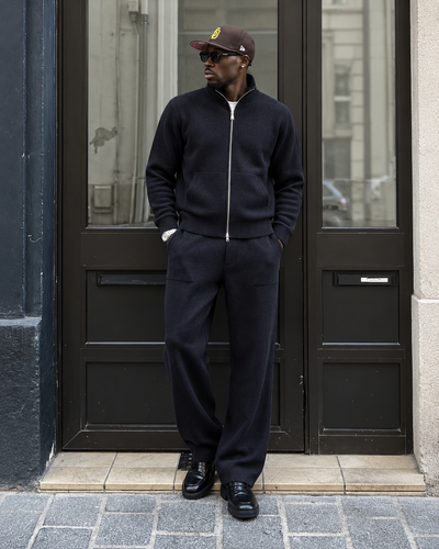 Ascoli Stand Collar Knit Set