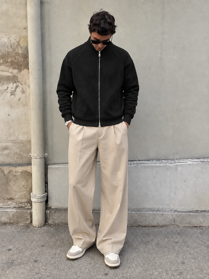 Mazara Zip Cardigan