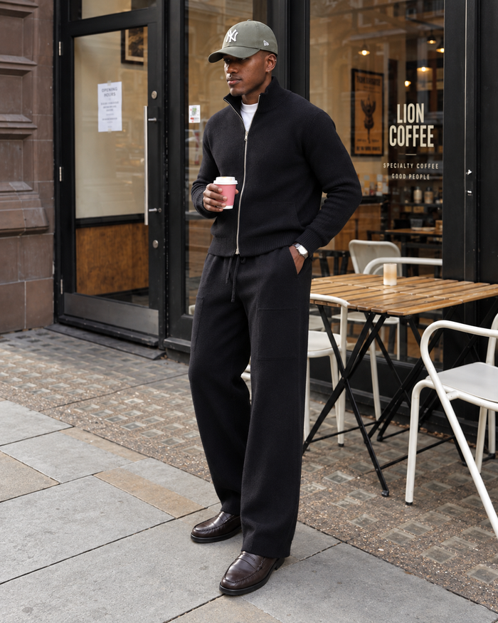 Ascoli Stand Collar Knit Set