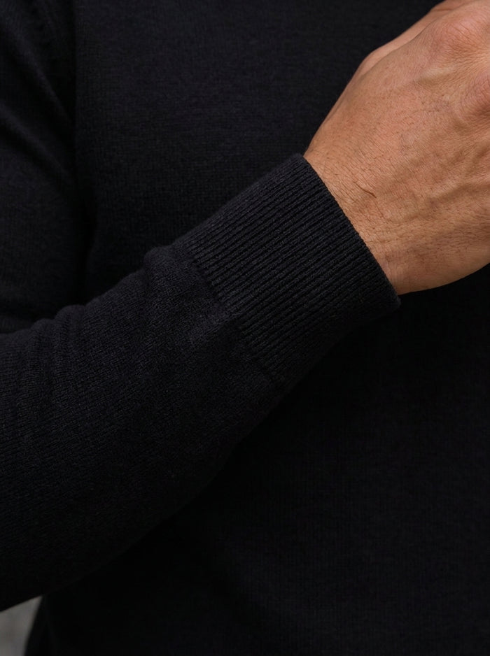 Adria Turtleneck Sweater fabric