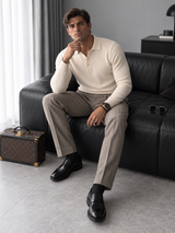 Nervi Knit Polo Sweater