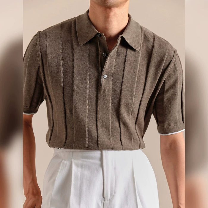 Stilo Cotton-Linen Polo