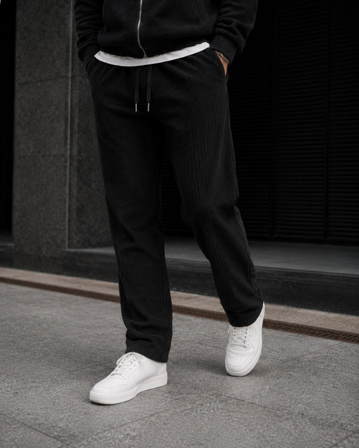 Como Full-Zip Tracksuit - Black fit