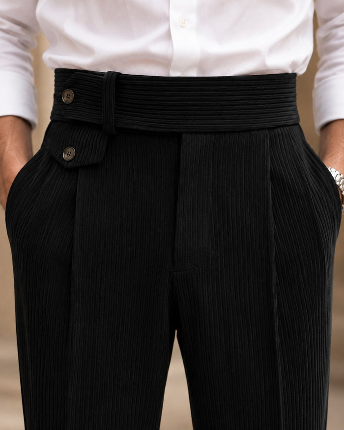 Luppo Trousers - Black