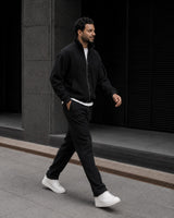 Como Full-Zip Tracksuit - Black